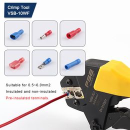 Tang Insulated terminals crimping tools VSB30J 0.56mm2 2010AWG hand tools VSB serie electrical High quality precision crimp pliers