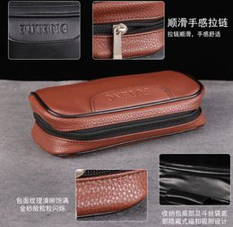 Smoking Pipes PU leather large capacity pipe bag