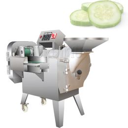 Automatic Vegetable Cutter Machine Commercial Electric Potato Slicer Shredder Multi-function 830 Double-head Vegetable Cutting Machine