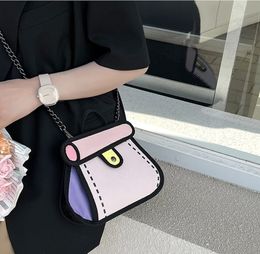 Evening Bags Kawaii Comic Handbags Girls Summer Japanese Fashion 2D Crossbody for Women Coin Purse 230505