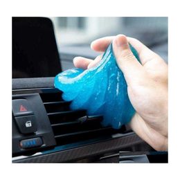 Car Cleaning Tools Super Pad Glue Powder Cleaner Magic Dust Gel Home Computer Keyboard Clean 60Ml Drop Delivery Mobiles Motorcycles C Dhtu3