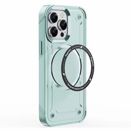 Подходит для Apple iPhone 14 Pro Fit Magnetic Ring Case Case 2-в-1