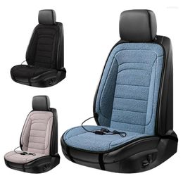 Car Seat Covers 12V Heated Cushion Winter Comfort Cover Fast Heating Pad Set Universal Accessories For Driver Passanger