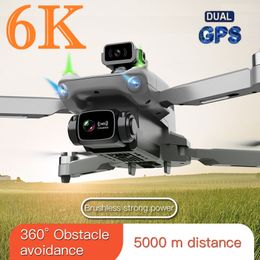 Intelligent Uav K998 GPS Drone 4K Professional 6K Dual ESC Camera Obstacle Avoidance Optical Flow Positioning Brushless RC Foldable Quadcopter 230506