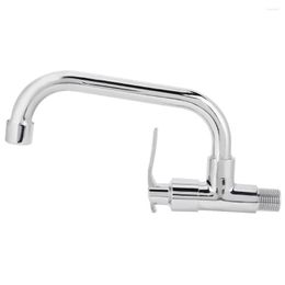 Kitchen Faucets G1/2in Wall Mounted Single Cold Water Tap Sink Faucet For Home Use (20cm)