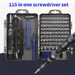 Schroevendraaier SUGAW 115 IN 1 Mini Precision Screwdriver Set Torx Pz2 PC Phone Repair Kit Magnetic Screwdriver Hand Tools