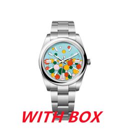 Men's Automatic Sports Machinery Watch 41MM 904L All Stainless Steel Illuminated Waterproof Watch Sapphire Business Classic Watch With box