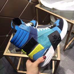 luxury designer shoes casual sneakers breathable mesh stitching Metal elements are size38-45 mkjiuj000003