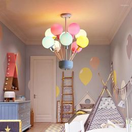 Pendant Lamps Nordic Led Chandelier Balloon House Hanglamp For Living Room Children's Decor Lighting Modern Home Ceiling Chandeliers