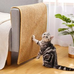 Scratchers Cat Scratcher Sisal Mat Board Cat Scratch for Sharpen Nails Scraper Cats Tree Cat Toys Chair Table Sofa Mats Furniture Protector