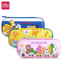 Deli BC155 3 Colors EVA Multiduty Pencil Bag Childen School Student Supplies Stationery