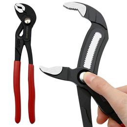 Tang Water Pump Pliers Quickrelease Plumbing Pliers Straight Jaw Groove Joint Set Combination Tools Adjustable Universal Wrench Pipe