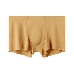 Underpants Breathable Seamless Sexy Men's Panties Modal Underwear Male Comfortable 3D Pouch Boxer Shorts Cuecas Calzoncillos