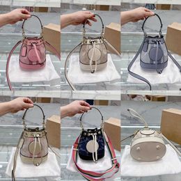 trendy Evening Bags Designer Drawstring bag top handle Luxury Womens men the leather handbag tote shoulder fashion buckets purse Crossbody Unisex bags 230301