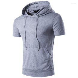 Men's T Shirts 2023 Spring And Summer Large Size T-shirt Mens Hipster Hip Hop Shirt Men Hooded