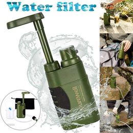 water bottle Outdoor Water Filter Excellent ing Function Durable Traveling Emergency Supplies For Sport Camping Hard 230505