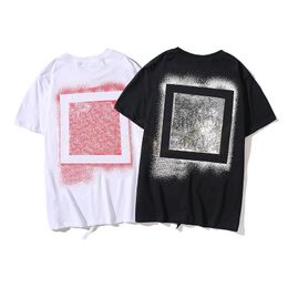 Designer Men Womens Round Neck Summer T Shirt Mens Inkjet Printing Tees Womens Clothing Size S-XL