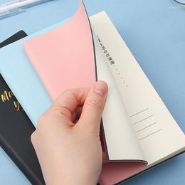 Daily Planner Notebook Soft Leather School&office Memo Pad 200 Pages 80 GSM Diary Journal Agenda 2023 Supplies Stationery