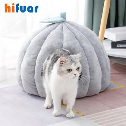 Carrier Soft Plush Pet Bed kennels Puppy Sofa Cat Cushion Bag houses Mat nesk Basket cage crate puppy dog Cave accessories Furry Warm