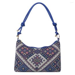 Evening Bags Fashion Shoulder Bag Soft Bohemian Style Satchel Girl High-quality Large Ethnic For Women Vacation Travel