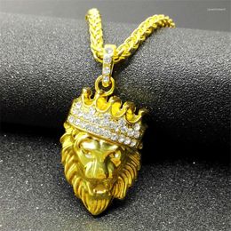 Pendant Necklaces Steel Soldier Drop Hip Hop Man Necklace Punk Skull Men Jewellery Accessories HL04