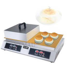 Commercial Double Head Souffle Maker 2600W Double Plates Fluffy Souffle Pancakes Maker Fluffy Pancake Machine