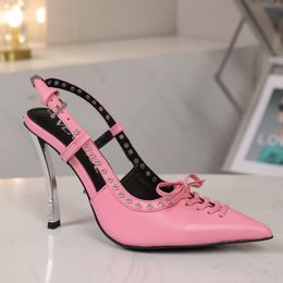 Hot-selling sandals high-end quality catwalk style hot style diamond dinner dress dress factory direct sale heel height 10.5cm