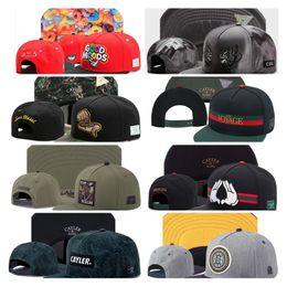 Cayler Sons Snapbacks Cap Beyzbol Basketbol Şapkası Takılmış Top Caps Hip Hop Ayarlanabilir Şapkalar Erkekler Kadınlar Karışım Siparişini Kabul Et