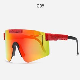 Eyewear Cycling glasses double wides Rose red Sunglasses double wide Polarised mirrored lens tr90 frame uv400 protection wih case 2024 Top Sell 767