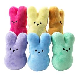 New Party Easter Gifts 15cm Peep Stuffed Plush Toy Bunny Rabbit Mini Rabbit Bunny For Kids Wholesale