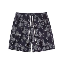 Designer Short Fashion Casual Clothing Summer Palmes Angels PA Full Print Bears Bears Sports Shorts Beach Pants Swim Pants Couples Joggers Beach Fitness Sportswear