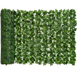 Decorative Flowers & Wreaths 0.5x3m Artificial Ivy Privacy Fence Screen Hedges And Faux Vine Leaf Decoration For Outdoor Decor Garden