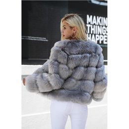 Women's Fur & Faux Winter Long Sleeve V Neck Coat Women Short Style Outwear Elegant Wedding Cape Jackets Overcoat 2023