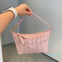 2023-designer Bags Women Baguette Patent leather underarm bag luxurys handbags Handbag High capacity Designer Leather Lady Wallet 2023