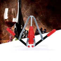 Making Manual Wine Stopper Machine Portable Double Lever Cork Stopper Tools Wine Bottle Vacuum Sealing Mechanical for Red Wine Making