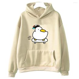 Women's Hoodies Anime Hololive Skater Shuba Duck Aesthetic Clothes Funny Women Autumn Winter Sweatshirt Kawaii Hoodie Harajuku Sudaderas