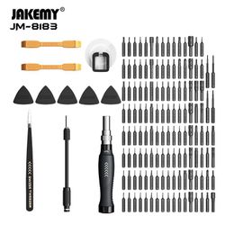 Schroevendraaier JAKEMY 145 in 1 Precision Magnetic Screwdriver Set Hex Phillips Screw Driver CRV Bit for Mobile Phone Tablet Laptop Repair Tool