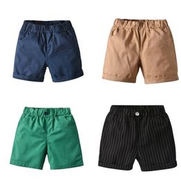 Shorts Boys Summer Pants for Kids 18years Children Trousers Solid Colour Toddler Clothes Girls Suit School Clothing 230505