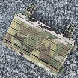 Hunting Jackets Tactical Chest Rig Plate 5 SS Hanging Laser Cutting Carrier Gear Multicam Military Molle Expansion Conversion Body