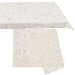 Table Cloth Tablecloths Elastic Cover Oil Proof Tablecloth Oil-proof Plastic Covers