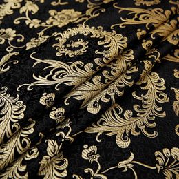 Fabric 100*75cm brocade cora imitation silk fabrics flower fabric for embroidery satin material for diy dress/bag P230506