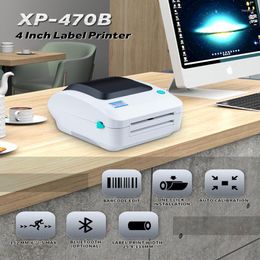 Xprinter High Speed 157mm/s Thermal Label Printer 470B 100mm Width Lable Barcode