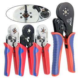 Tang HSC8 64A ferrule Crimping Pliers 0.2510MM² wire crimper tool Wire Stripper Hand Ferrule Crimp set Plier KIT