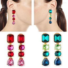 Necklace Earrings Set CSxjd 2023 Luxury Crystal Mix And Match Without Pierced Ears Ear Clip