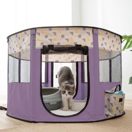 Mats Mascotas Foldable Pet Bed Tent Cats Cama Gato for Pets Dog House for Large Dogs Pet accessories Gatos Houses Beds Delivery Room