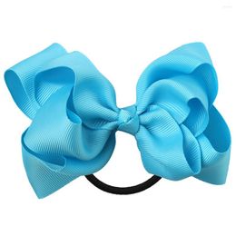 Hair Accessories 1PC 4''Double Bows With Elastic Black Band Children Ties Hairband For Girls