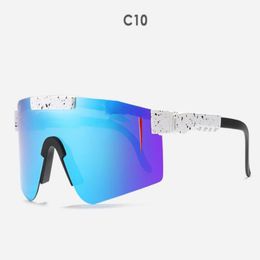 Eyewear Cycling glasses double wides Rose red Sunglasses double wide Polarised mirrored lens tr90 frame uv400 protection wih case 2024 Top Sell 8228