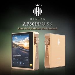 MP3 MP4 Players Hidizs AP80 Pro Music PlayerRose Gold Stainless Steel VersionHidizs dual ESS921 Bluetooth Player With Touch Screen Hi 230518
