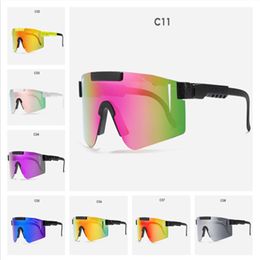 Radfahren Sonnenbrillen Outdoor Sports Polarisierte Fahrbrille Männer Frauen Mtb Rennrad Brillen Ski Glassesbov4 ROTE Linse tr90 Rahmen UV400 Schutz Heißer Verkauf PITS-01