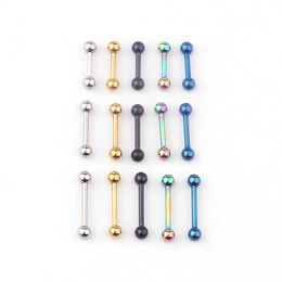 Womens Mens Vacuum Plated Stainless Steel Ear Bone Nail Earring Studs 316l Medical Steel Puncture Ear Ring Nose Nail Earrings Stud Piercing Body Jewelry Wholesale